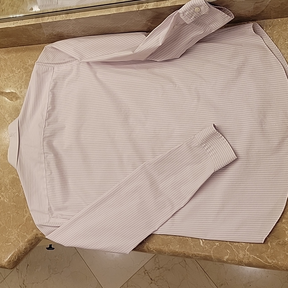 Goodfellow & CO Long-sleeved Button-down Striped Shirt, M - Picture 8 of 12